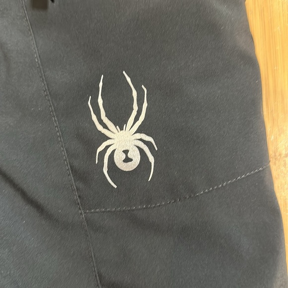 Spyder 4T black ski bibs - Picture 2 of 4